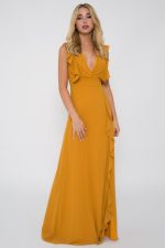 Vestido Dafne Mostaza