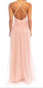 Vestido Triana Tull Nude - Imagen 2
