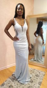 Vestido Silver Goddess
