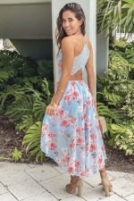 Vestido Leonor Celeste - Imagen 4