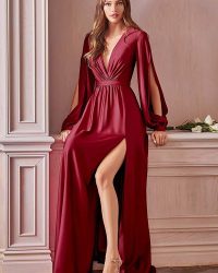 Vestido Freya Burdeo