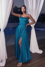 Vestido Rávena Azul frances