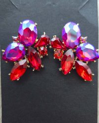 Aros Amapola Rojo
