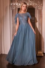 Vestido Muriel azul ahumado - Imagen 2