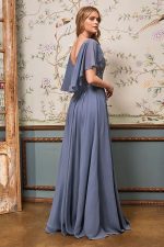 Vestido Muriel azul ahumado - Imagen 5
