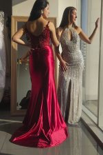 Vestido Viena guinda - Imagen 2