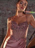Vestido Ariana rosa - Imagen 3