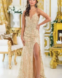 Vestido Atanea Gold