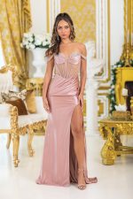 Vestido Anette Rose gold