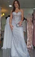 Vestido Ariel Plata - Imagen 2