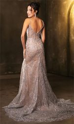 Vestido Galia Silver/Nude - Imagen 2